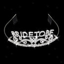 Women Girl White Lace Wedding Bride Maid Tiara Hair Veil Bachelorette Party