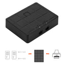 USB 2.0 Sharing Switch 2 Port Switcher Adapter Box F. Printer Scanner High Speed