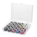 20pcs Cotton Colorful Sewing Thread+20 Grid Stainless Steel Machine Bobbins
