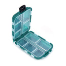 Fishing Lure Bait Tackle Waterproof Plastic Storage Box Case 10 Compartment FT