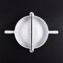 White Plastic Hand Press Pierogi Mold Dumpling Mould Z6R2