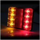 8 LED DC12V Waterproof Taillights Rear Tail Light For Trailer Truck Boat