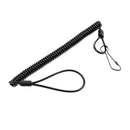Boating Fishing Pliers Lanyard Coiled Tether Retractable Steel Coil Lanyard