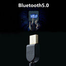 502 USB Bluetooth 5.0 Handsfree 3.5mm AUX Car Bluetooth Receiver Cable Kit