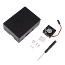 ABS Case Enclosure with External Mini Cooling Fans for Raspberry pi 3 3B+