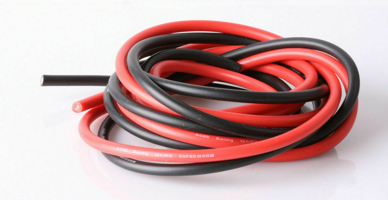 12 Gauge Silicone Wire 10 feet - 12 AWG Silicone Wire - Flexible Silicone Wire
