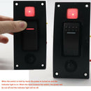 Rocker Toggle Switch Waterproof DC 20A 12V/10A 24V ON-OFF illuminated Rocker