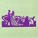 Wedding Couple Embossing Metal Cutting Dies Stencils Scrapbooking Folder JR