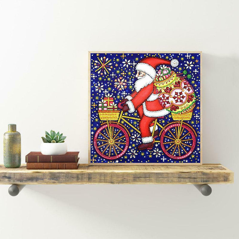 5D DIY Special Shaped Diamond Painting Santa Claus Cross Stitch Mosaic Kits