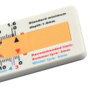 Tyre Tread Depth Gauge Car Motorcycle Trailer Van Wheel