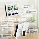 3 Pack 24 Hours Magnetic Kitchen Timers With Digital Alarm Clock Timer, Lou