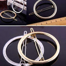 14pcs Simple Hair Clip Korean Geometric Leaf Hairgrip Triangle Hairpin Barrettes