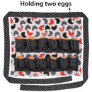 Egg Gathering Apron Egg Holder,Apron for Collecting Hens Eggs,Duck/Teal/GoosJ5U5