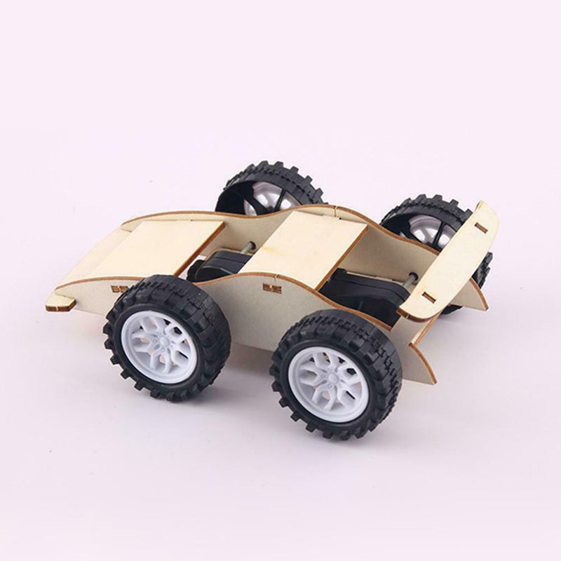 Kids Inertial Car Toys Kit DIY Educational Physics Science Assemble Craft