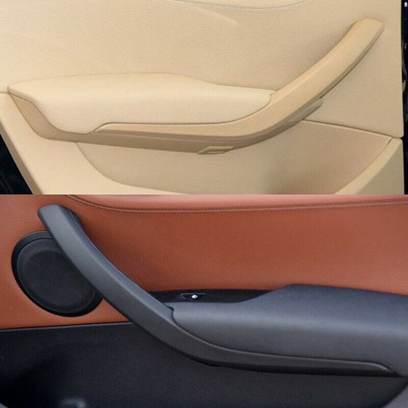 Car Left/Right Inner Door Handle Cover For Bmw X1 E84 2010-2016 Black Y9F3