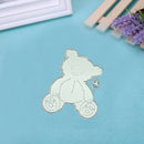 Metal Seated Bear Cutting Dies Scrapbooking Paper Cards Album Photo Stencil Hot