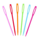 100pcs Plastic Sewing Needles Knitting Crochet Hooks Sweater Weaving Tools