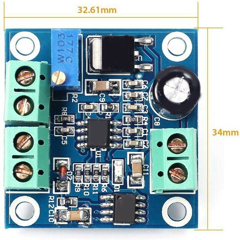 Frequency Voltage Converter 0-1KHz to 0-10V Digital to Analog Voltage SignalO1P6