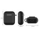 Anti-shock Earphone Case Cover Protection Waterproof For Airpods White Silicone