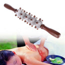 1Pcs Wood Massage Stick Roller Massager Tool Reflexology Hand Foot Therapy