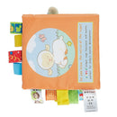 Baby Learning&Education Animal embroidery Soft Cloth Book animals Fabric Bo E4D9