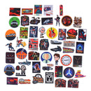 50Pcs Back To The Future Skateboard Anime Movie Stickers Laptop Luggage Deca&+