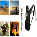 2.5 Litre Hydration Pack Rucksack Backpack Cycling Bladder Bag - Jungle Camo