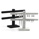 Velvet Bracelet Watch T-Bar Holder Jewelry Storage Box Jewelry Display Stan