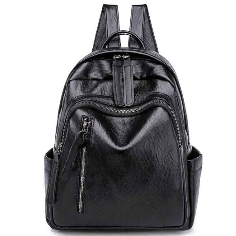 Fashion Ladies Backpack Pu Leather Backpack Shoulder Bag Ladies Backpack Wo Y2M8