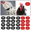 24 Pieces Chicken Collar Prevent Rooster from Screaming Disturbing Neighbors NEW