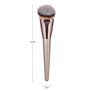 1pc Champagne Cosmetic Brush Nylon Hair Blush Brush Beauty Tools (T-01-386)