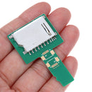 1Pc Card Socket Female to Micro-S TF Male Memory Card Kit Extension Adap BX