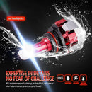 2Pcs Super Bright F6 Car 12000Lm Csp Car Headlights Led Headlights for High