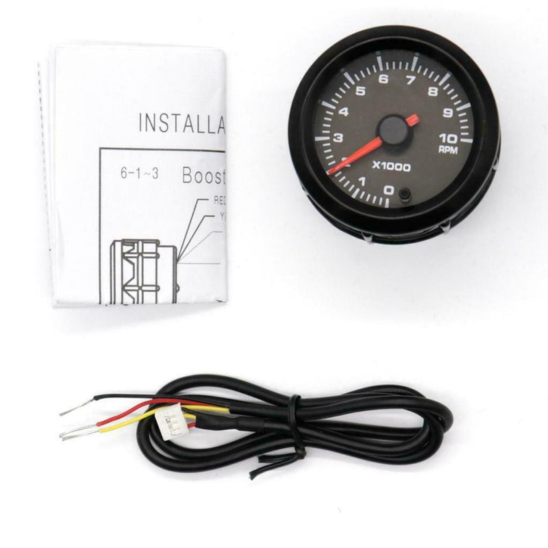 2" 52mm 7 Color LED Auto Car Tachometer Gauge Meter Pointer Universal