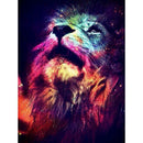 5D DIY Full Drill Square Diamond Painting Novelty Lion Cross Stitch Mosaic