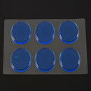 6pcs/set Snare Drum Mute Pad Drum Damper Gel Pads Snare Tom Drum Muffler Mu W5Q1