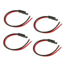 4pcs 10AWG SAE Wire Harness Extension Connector For Car