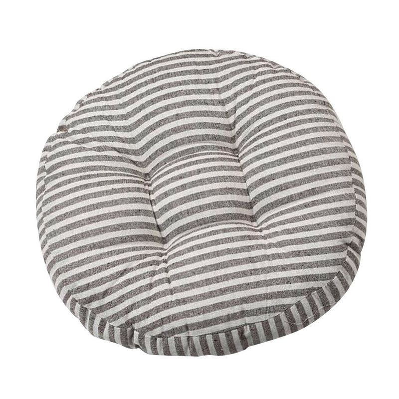 45cm Tatami Cushion Handmade Pillow Floor Chair Seat, Cotton, Coffee Strips