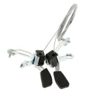 1Pair Bike Thumb Shifters Shift Levers Left and Right Mountain Bike Derailleurs