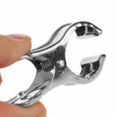 20Pcs Stainless Steel Spring Loaded Hanging Clothes Clips Pegs Pins
