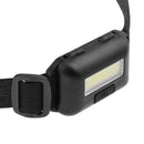 3 Modes Waterproof COB Flashlight Outdoors Headlight Headlamp Torch(Black)