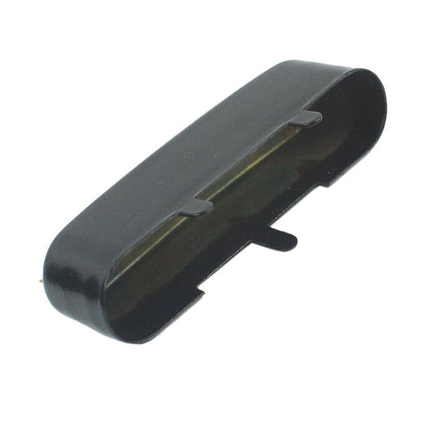 Standard Size Tele Style Brass Neck pickup cover ,Black