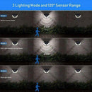 100 LED Solar Power Wall Light Motion Sensor Waterproof Outdoor Garden Lamp HOT