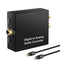 Digital to Analog Converter DAC Digital SPDIF Toslink to Analog Stereo Audi B6U2