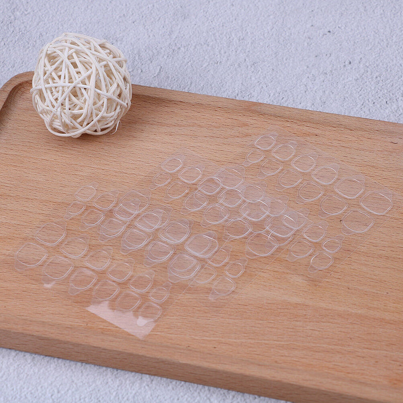 1 sheet 24pcs jelly double sided tape for false nail tip adhesive tab manicur lj