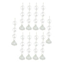 20 Pieces Acrylic Crystal Beads Diamond Chandelier