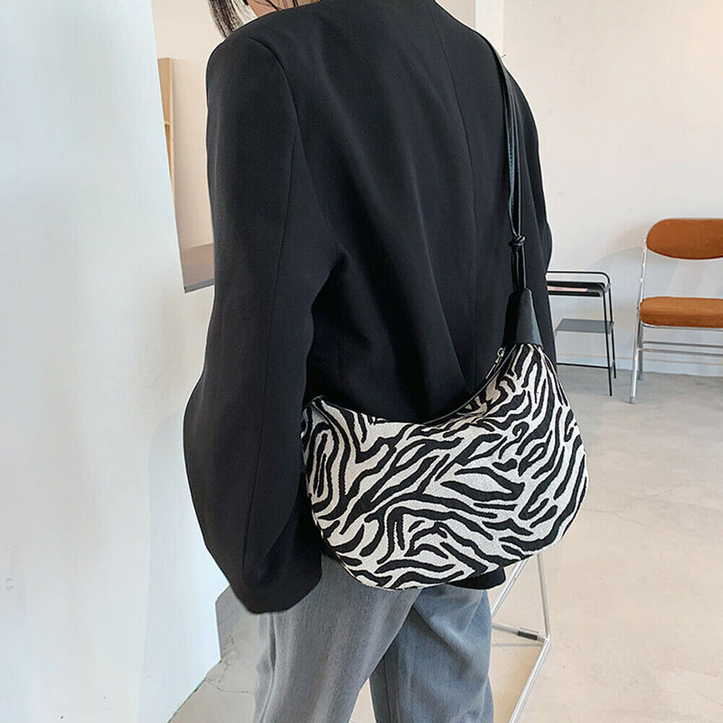 Travel Casual Shoulder Messenger Bag Nylon Animal Pattern Women Shoulder Handbag