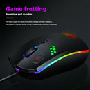 For Gamer M55 USB Wired Gaming Mouse 2400 DPI Adjustable Backlight Computer Mice