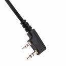 2 Pin PTT Handheld Speaker Mic Microphone For Baofeng Kenwood TYT Radios Wa U7S3
