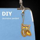 DIY Full Drill Special-shaped Diamond Painting Girl Bag Animal Pendant Key Chain
